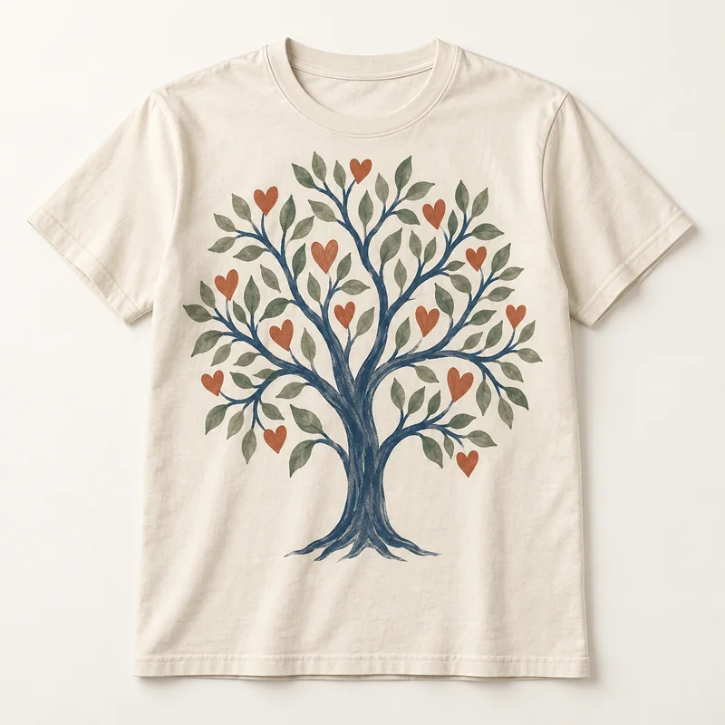 Family and occasion T-shirts category in an original Pearltee apparel photograph